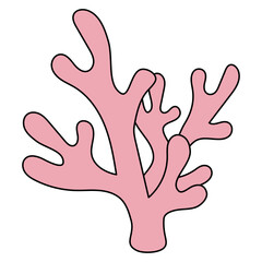 coral Filled clipart