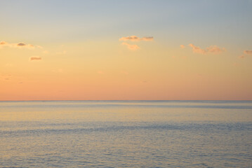 朝のグラデーション