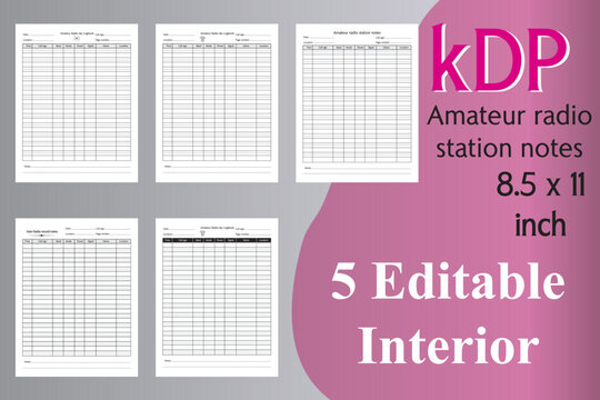 Amateur Radio Station Logbook