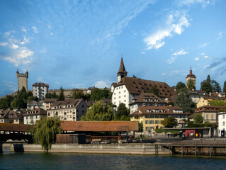 Old city of Lucerne (luzern), Central Switzerland