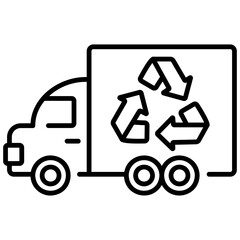 truck environment icon