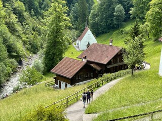 Wallfahrtsort Flüeli Ranft - Bruder Klaus, Obwalden, Schweiz

