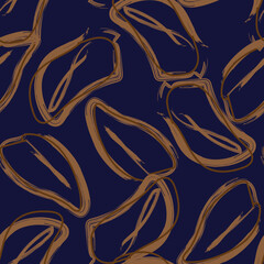 Tropical Leaf Seamless Pattern Design