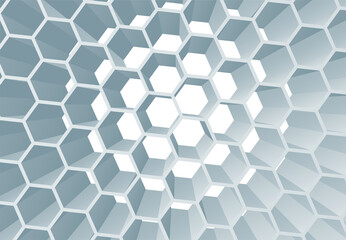 Hexagon Honeycomb Abstract Geometric Background