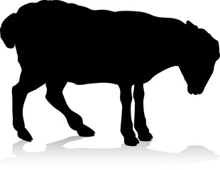 Sheep Farm Animal Silhouette