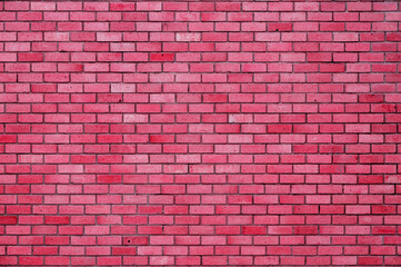Fototapeta na wymiar Brick wall vintage Background,pink brick wall background,Decorative dark brick wall surface for background