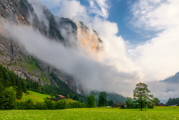 Lauterbrunnen Valley, Canton of Bern, Switzerland