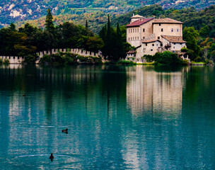 Fototapeta na wymiar Lago di Toblino