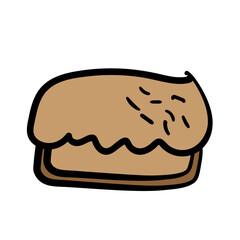 doodle of bread bakery
