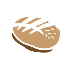 doodle of bread bakery