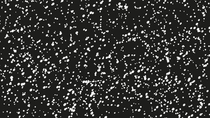 Snowfall bokeh on dark foundation. Numerous snowflakes in flying in the air. Winte night snowfall and snowstorm of snow at. Obscure bokeh light impact innovative foundation.