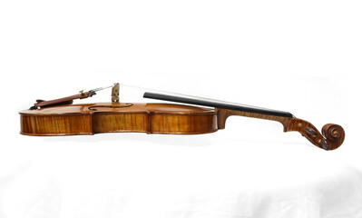 Side view of a Violin