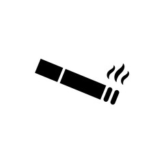 Icono de cigarrillo. Fumar. Ilustración vectorial - obrazy, fototapety, plakaty