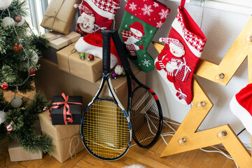 tennis rackets as a gift for Christmas