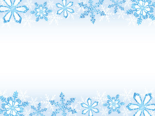 Snowflake Winter Frame