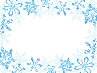 Snowflake Winter Frame