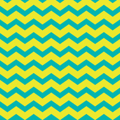 Diseño vectorial de lineas punteadas o efecto chevron color azul y amarillo para fondos
