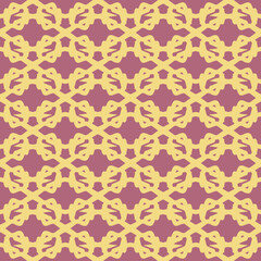 pattern design with abstract ornament motif