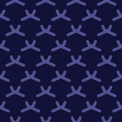 pattern design with abstract ornament motif
