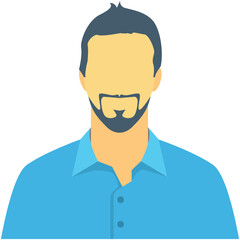 Senior Citizen Colored Vector Icon