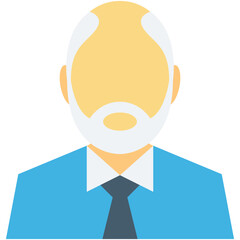 Executive Colored Vector Icon