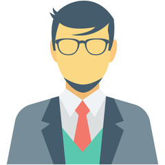 Student Colored Vector Icon