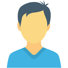 Boy Colored Vector Icon