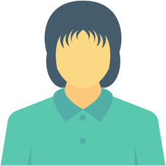 Madam Colored Vector Icon