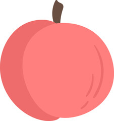Apple fruit icon. Vector illustration
