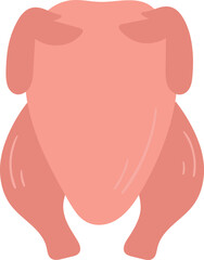 Chicken meat icon. Vector illustration