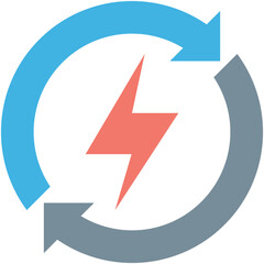 Renewable Energy Vector Icon 