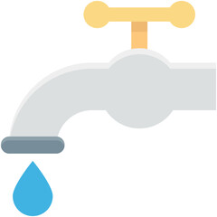 Hose Bib Vector Icon 