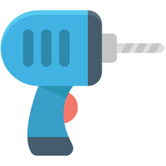 Drill Machine Vector Icon 