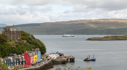 Fototapeta na wymiar Tobermory on the Isle of Mull