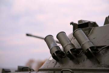 Details and parts of russian military equipment