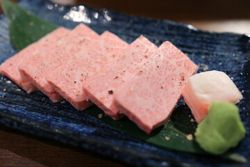 熊本牛特上カルビA5