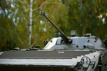 Fototapeta premium Details and parts of russian military equipment