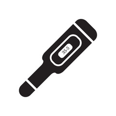 Thermometer Medical Icon Vector Illustration
