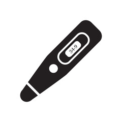 Thermometer Medical Icon Vector Illustration