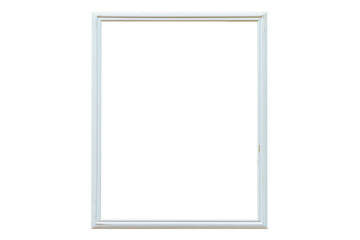 Photo frame or picture with copy space on a white isolated background