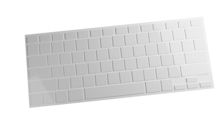 computer keyboard white