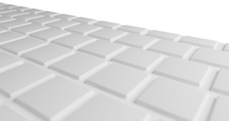 computer keyboard white