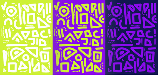 Hand drawn abstract geometric seamless pattern, background, for textiles, banners, wallpapers, wrapping, poster