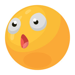 emoji terrified 3d style