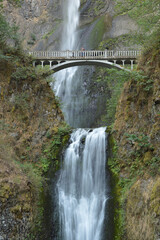 Multnomah Falls in the Columbia River Gorge near Portland, Oregon