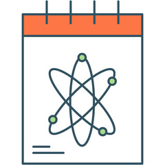 Chemical lab and research vector icon illustration