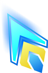 HUD interface pointer