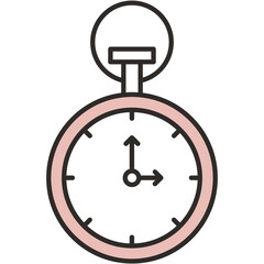 Stopwatch icon stop clock watch timer vector