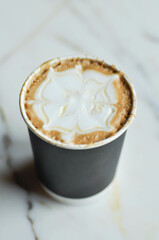 hot cofffee, cappuccino coffee or latte coffee or mocha coffee or caramel latte coffee