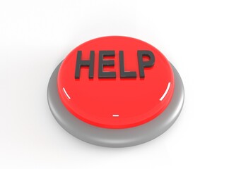 Help button 3d